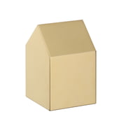 e15 - AC10 Huis Papiergewicht Messing