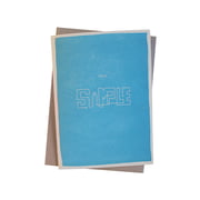 Holstee - Life Is Simple Wenskaart