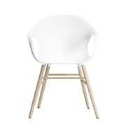 Kristalia - Elephant stoel met houten onderstel