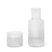 ferm Living - Ripple Carafe Set