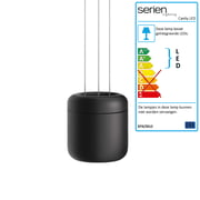 serien.lighting - Holle ruimte LED pendelarmatuur