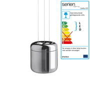 serien.lighting - Holle ruimte LED pendelarmatuur