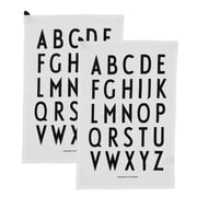 Design letters - Abc theedoekenset