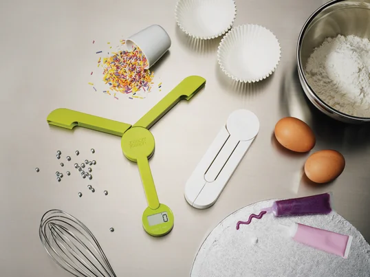 Banier: Keukenweegschaal