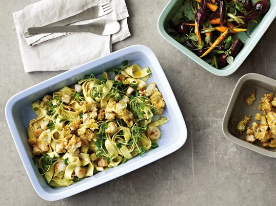 Rig-Tig van Stelton - Cook &Şerveer braadpan, blauw (set van 3) - situatie