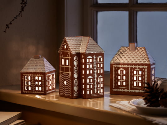 Kähler Design - Lebkuchen Teelichthaus