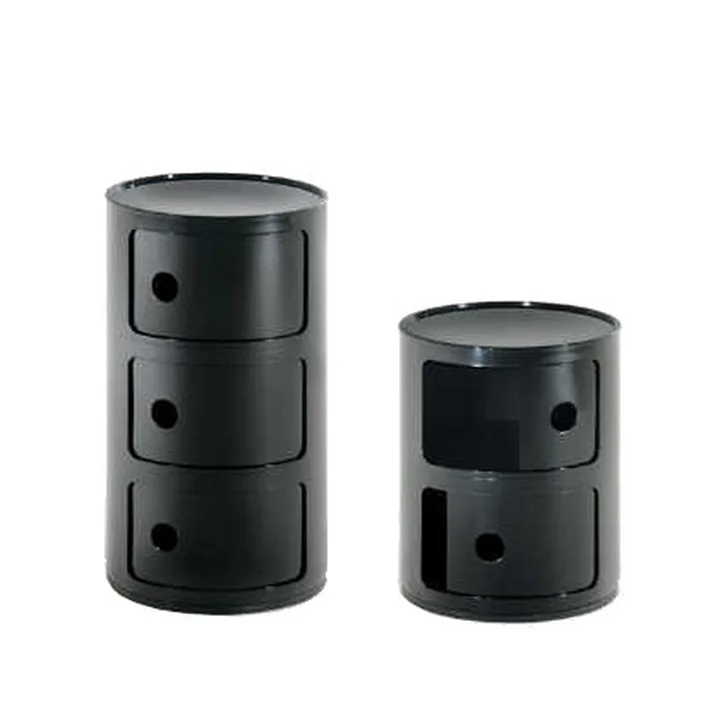 Componibili 4966 van Kartell in zwart