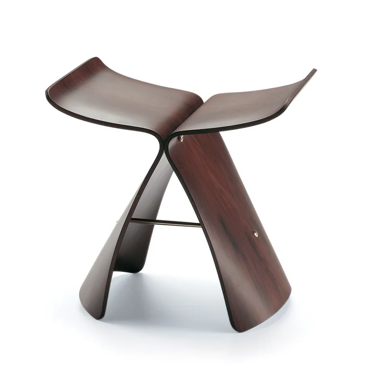 Vitra Butterfly Stool, palissanderhout
