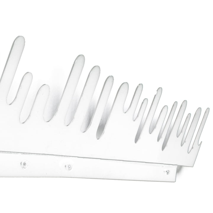 De Wave Hanger Kapstok van Design House Stockholm , wit, set van 2
