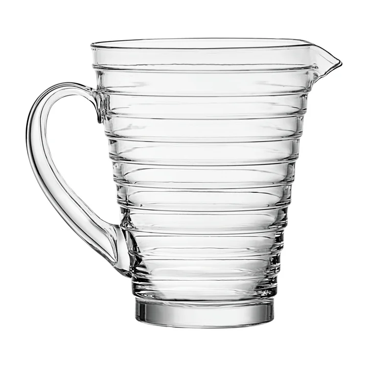 Iittala Aino Aalto Aalto glazen kruik 1.2L, helder
