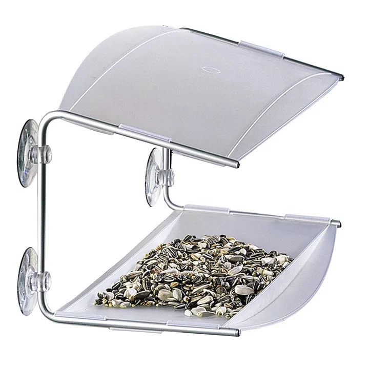 Piep Show vogelhuisje in plastic, transparant