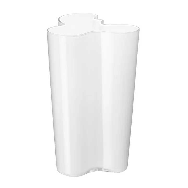 Aalto Vaas Finlandia 251 mm van Iittala in wit