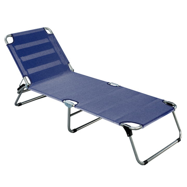 Amigo Aluminium driepoot-ligstoel van Fiam in donkerblauw