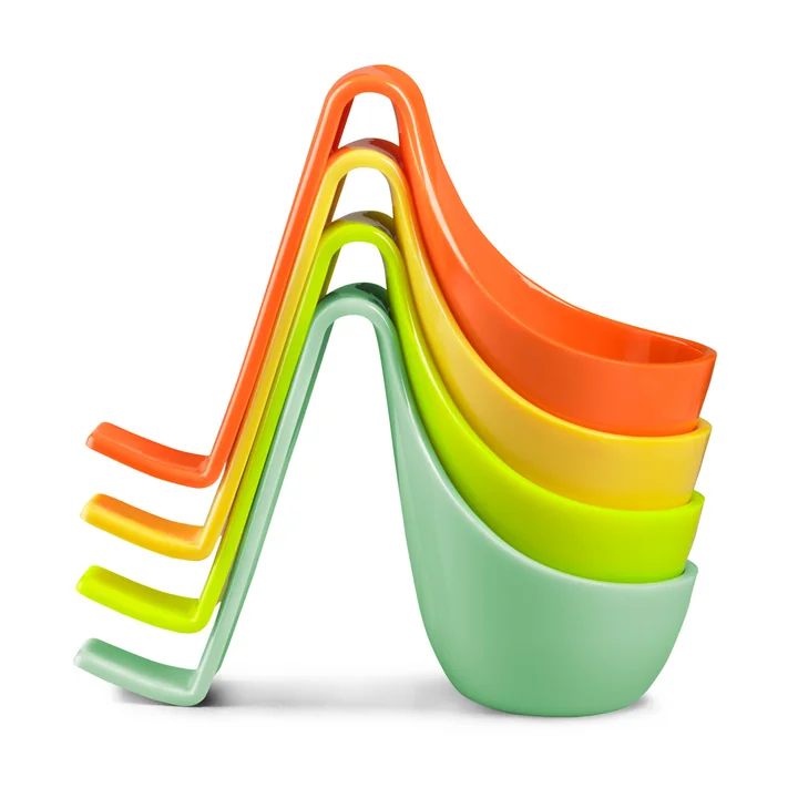 Eiko - turquoise, oranje, geel, munt