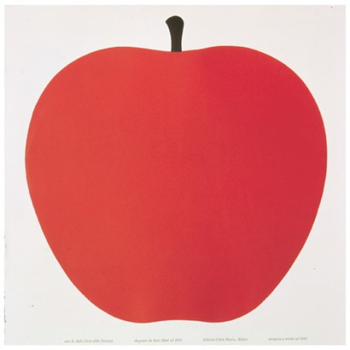 Danezen - grafische kunst "Uno, la mela"