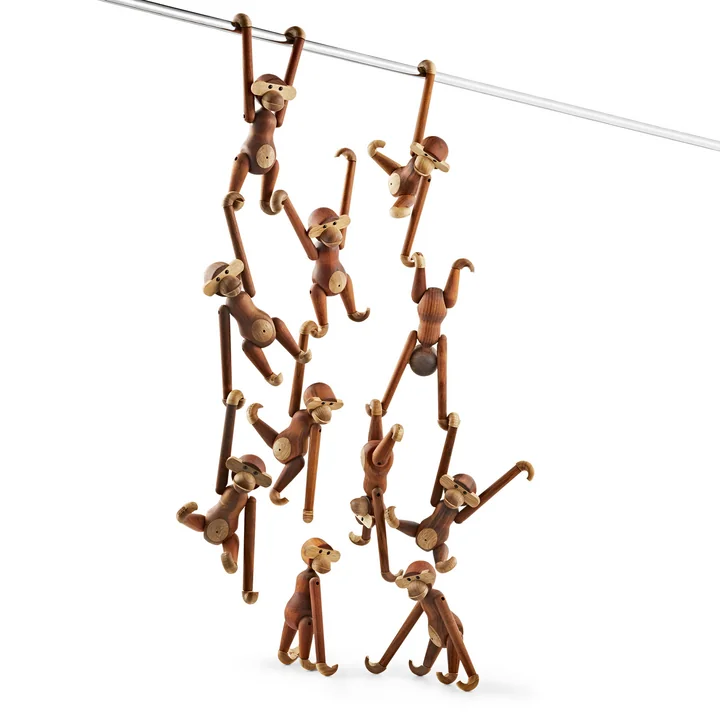 Houten aap van Kay Bojesen