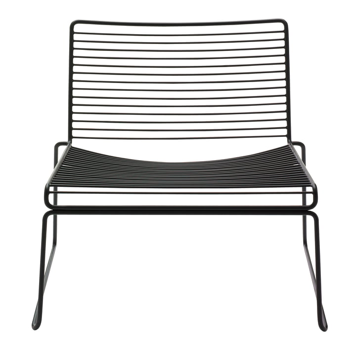 Hee Lounge Chair van Hay in zwart
