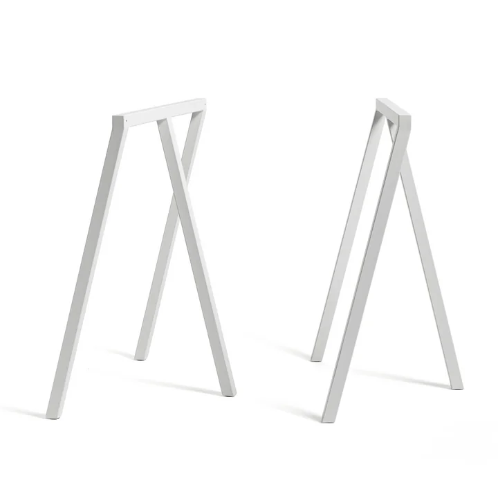 Loop tafel schragen Stand Frame by HAY in wit (2 stuks)