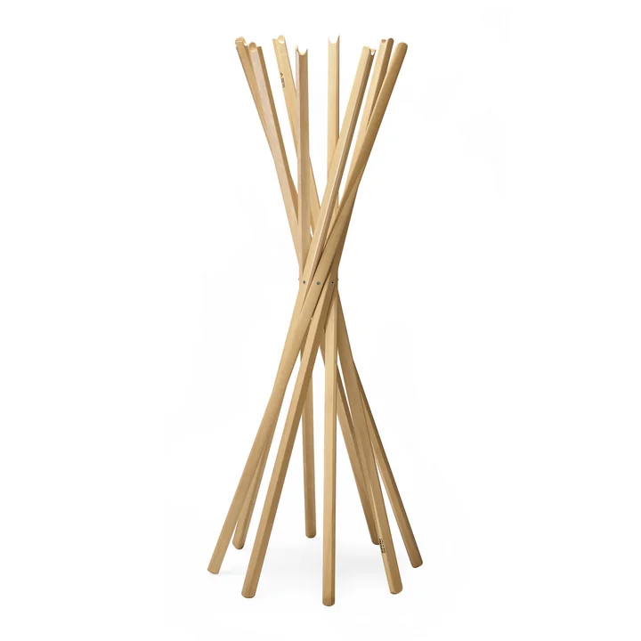 Zanotta - Sciangai Kapstok, natuurlijk eiken