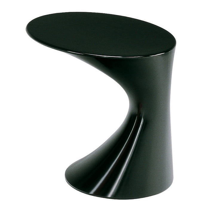 Zanotta Tod Side Table, zwart