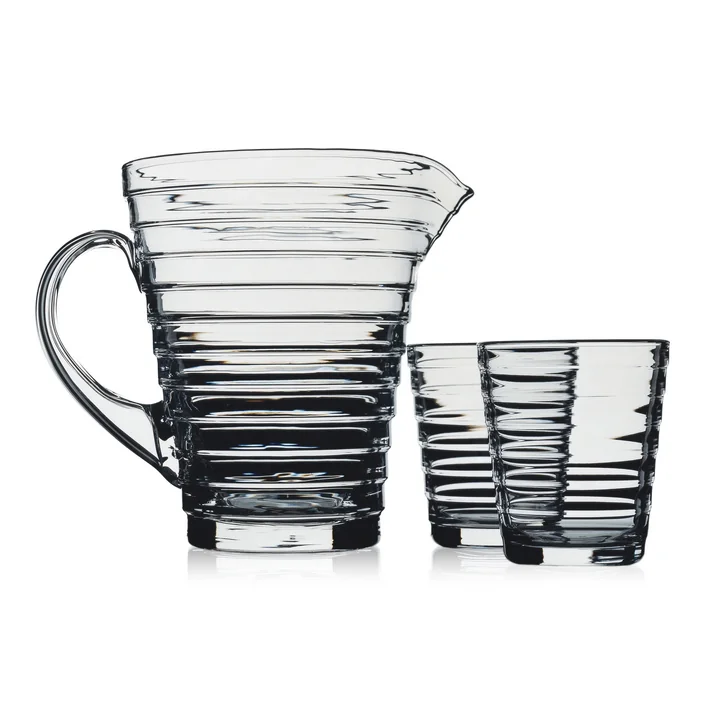 Aino Aalto Glazen Kan met Glazen van Iittala