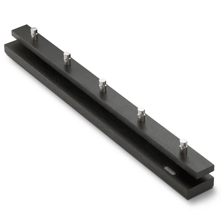 Het Skagerak Cutter Kapstok in eikenhout zwart gelakt, klein