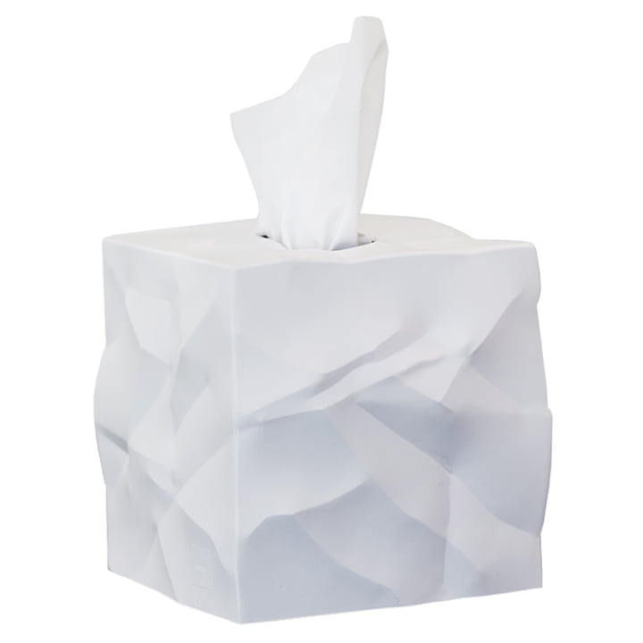 Wipy-Cube Linnen doos van Essey in wit