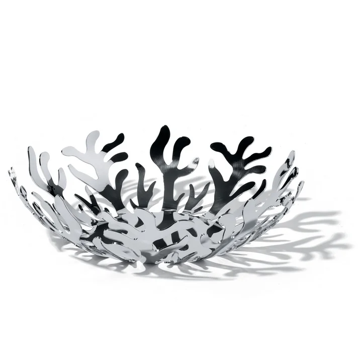 Fruitschaal "Mediterraneo" zilver - ø 29cm vanaf Alessi