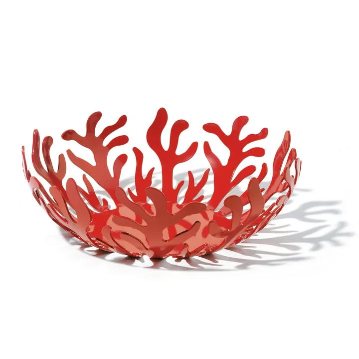 Fruitschaal " Mediterraneo " rood - ø 29cm vanaf Alessi