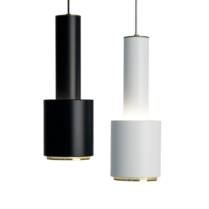 Artek - Hanglamp A110 Handgranaat, zwart en wit
