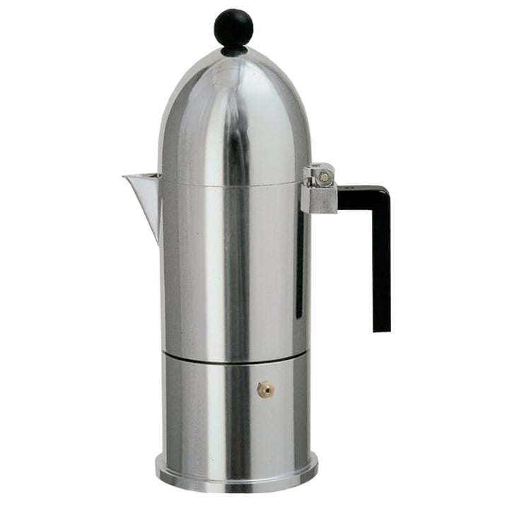 La Cupola Espressomachine 9095, 30 cl, zwart van A di Alessi