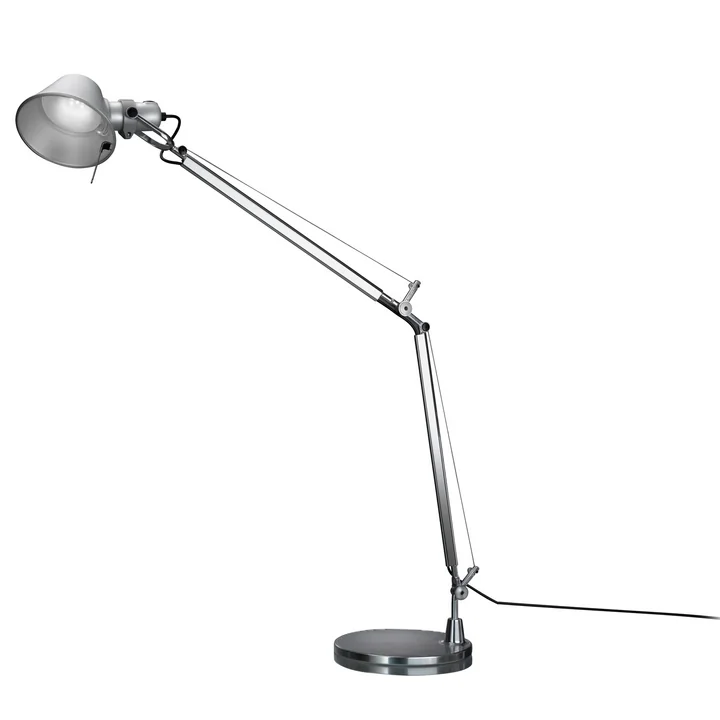 Artemide Tolomeo - Tavolo LED, aluminium zilver