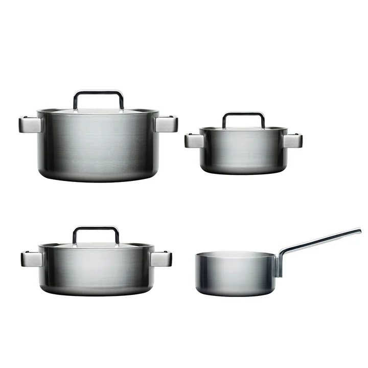 Gereedschap 4 stuks Set: 1 braadpan 2l + pot 2, 3, 4 l