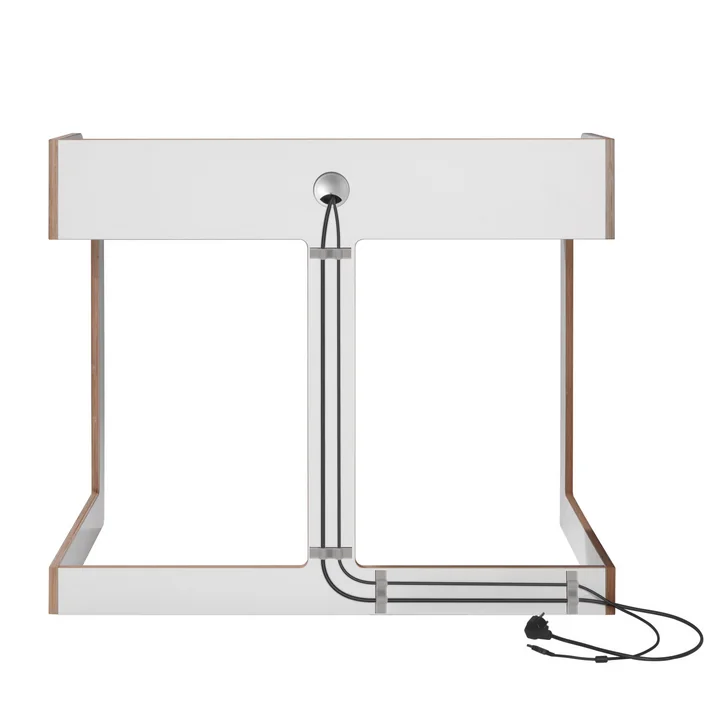 Müller Small Living - Vliegbureautafel, wit