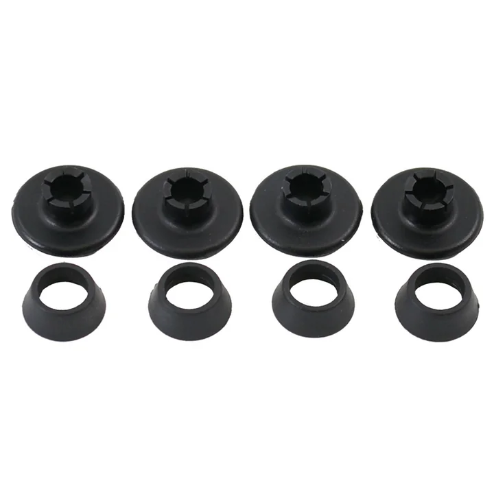 Kunststof pads voor kunststof stoel DSR, DAR, DKR, set van 4 stuks