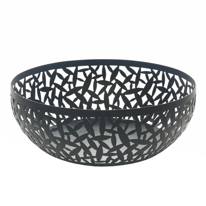 CACTUS! Fruitschaal, Ø 29 cm zwart by Alessi