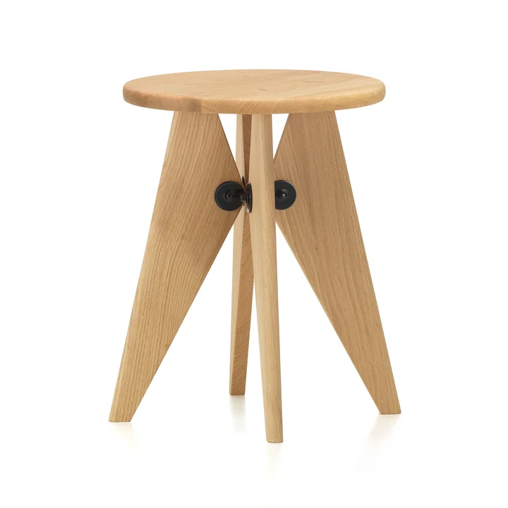 Vitra - Prouvé/ G-Star - Tabouret Solvay 1941, natuurlijke eik