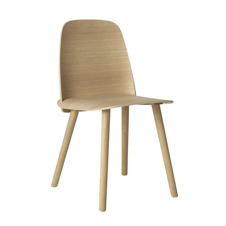 Nerd Chair van Muuto in eik
