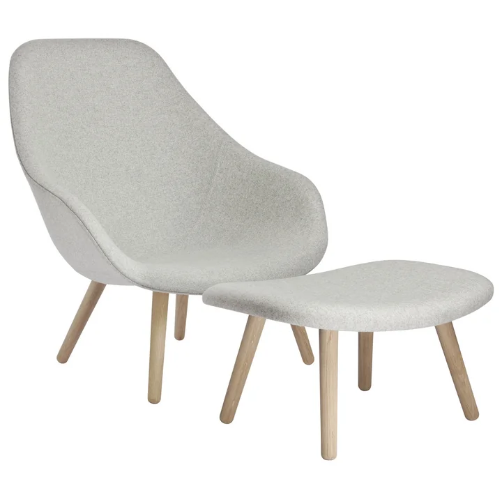 HAY - About A Lounge Chair AAL 92 met voetenbank