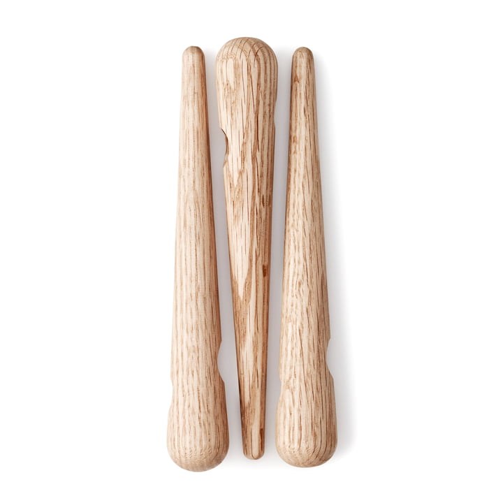 Normann Copenhagen - Timber Onderzetters - individueel naast elkaar