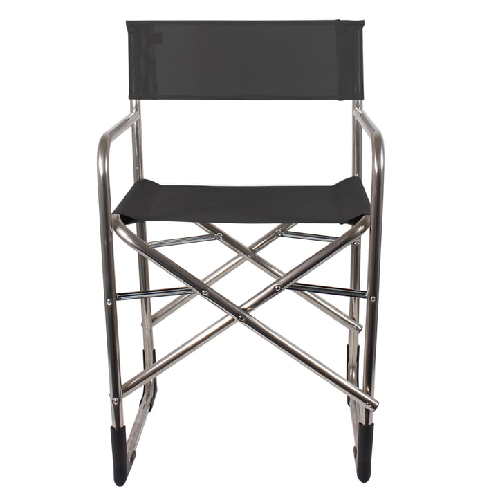 Fiam - Directeur aluminium stoel, zwart
