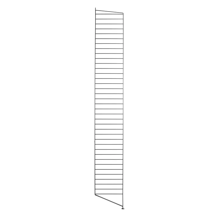 Onderste ladder voor String plank 200 x 30 cm van String in zwart