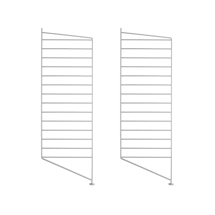 Onderste ladder voor String plank 85 x 30 cm (set van 2) van String in grijs