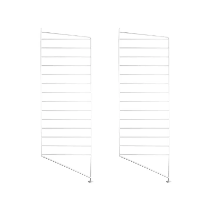 Onderste ladder voor String plank 85 x 30 cm (set van 2) van String in wit