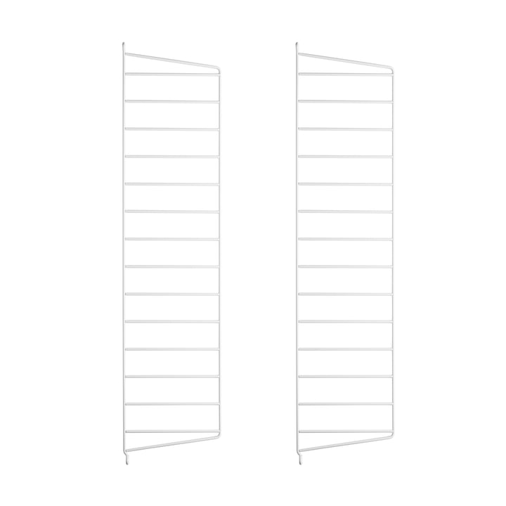 Muurladder voor plank String 75 cm (set van 2) van String in wit