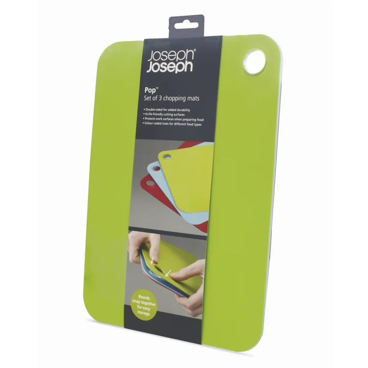 Joseph Joseph Joseph - Pop Set van 3 snijmatten