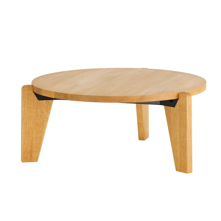 Vitra - Guéridon Bas salontafel, natuurlijk eikenhout