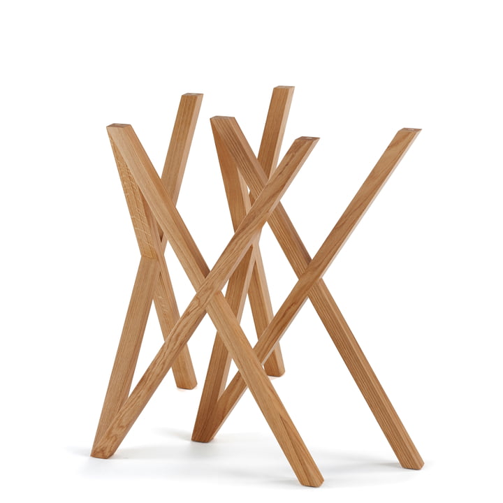 De Mika tafelschraag van Hans Hansen gemaakt van eikenhout