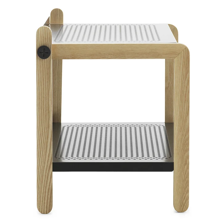 Normann Copenhagen - Sko Schoenenrek, grijs - zijkant