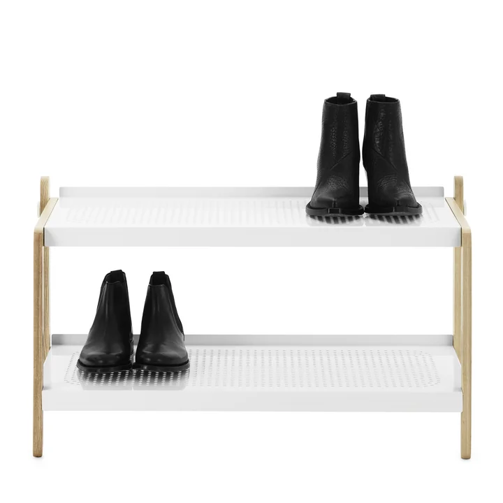 Normann Copenhagen - Sko Schoenenrek, wit - met schoenen